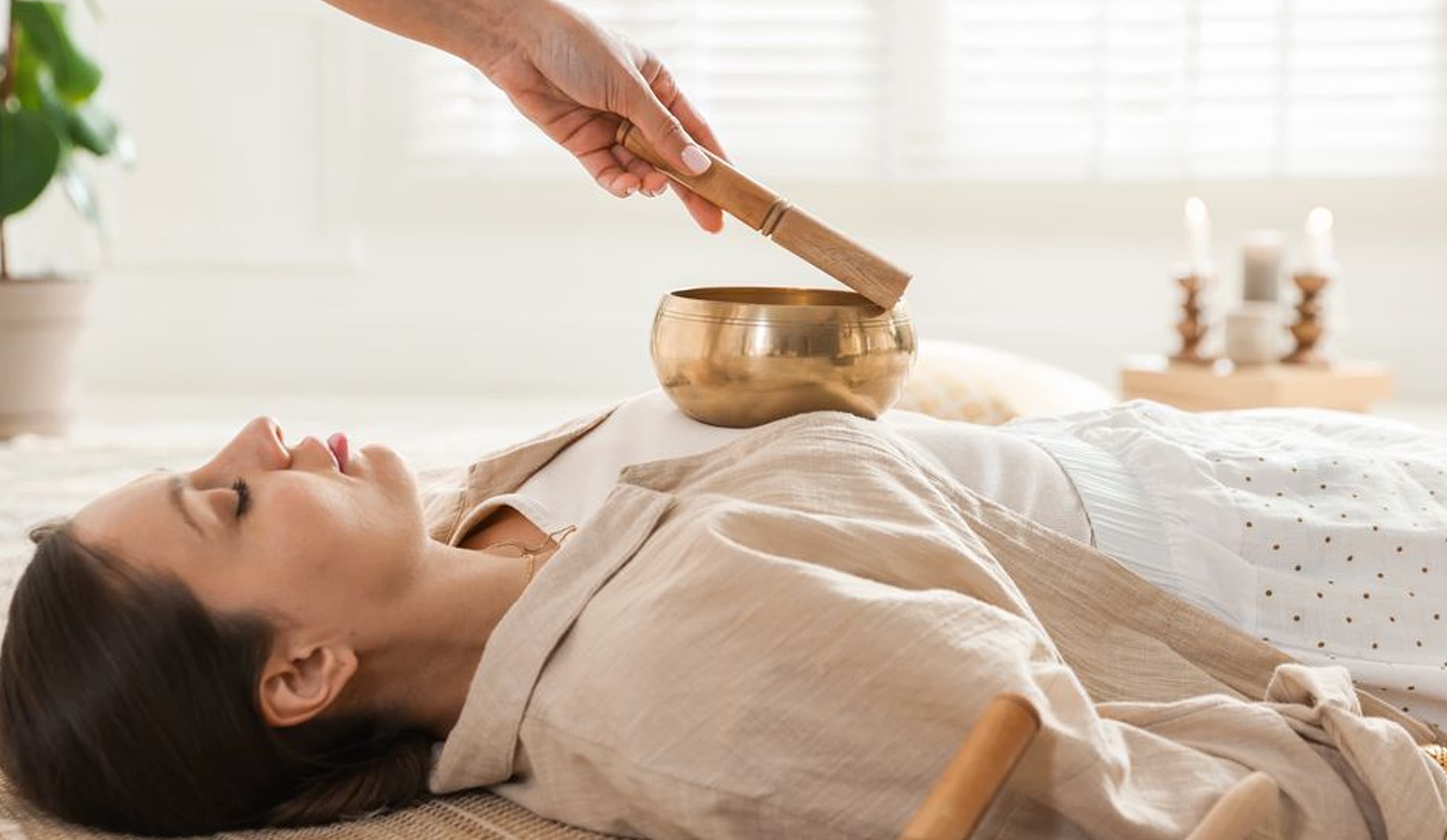 Sound & Music Therapy for natural healing and wellness at VSR Vriksha naturopathy wellness centre in Hyderabad
